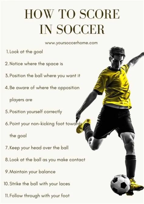 How To Score More Goals In Soccer 11 Essential Tips Your Soccer Home
