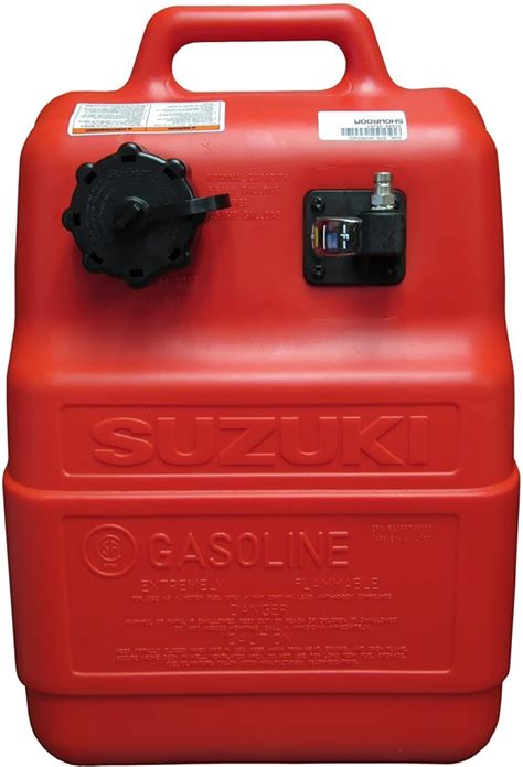 Fuel Tank Portable With Gauge 66gal Red Budget Marine