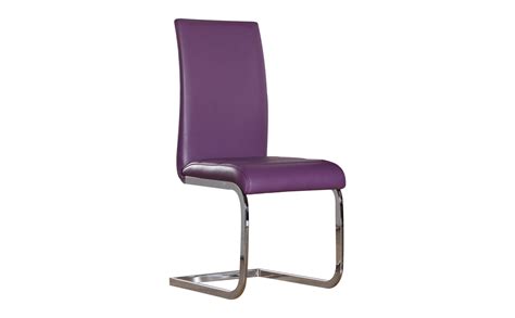 Shop ergonomic, executive, secretary and even cheap office chairs at cymax. Modern Perth Purple Faux Leather and Chrome Dining Chair ...