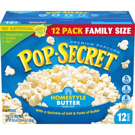 Pop Secret Premium Popcorn Homestyle 32 Oz Instacart