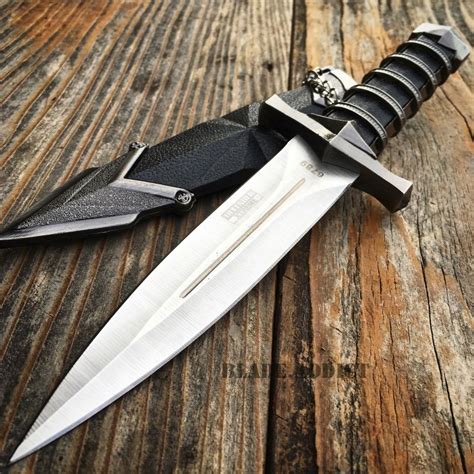 11 Dark Assassin Stainless Steel Medieval Short Sword Dagger W Sheath