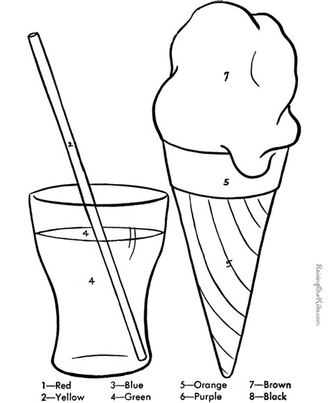 In this free and unique collection of ice cream coloring pages, the kids get to put color on this tasty treat. Ice Cream Sundae Coloring Page - Coloring Home