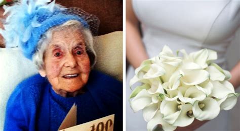 woman gets married on her grandma s 100th birthday she asked to be my bridesmaid