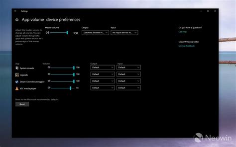 Windows 10 Sound Mixer Software Pcmusli