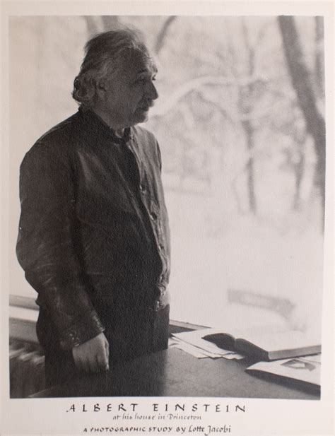 Albert Einstein At His House In Princeton A Photographic Study