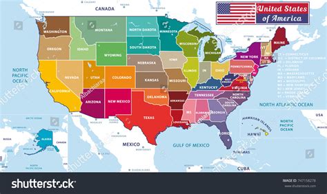 Map Of The United States And Oceans United States Map Europe Map