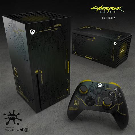 Xbox Series X Cyberpunk 2077 Cyberpunk édition Collector Mcascidos