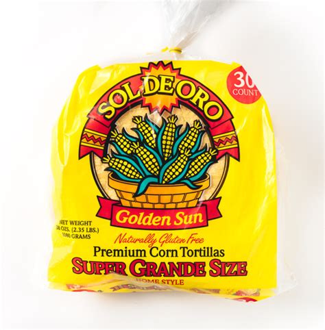 Super Grande Yellow Corn Tortillas