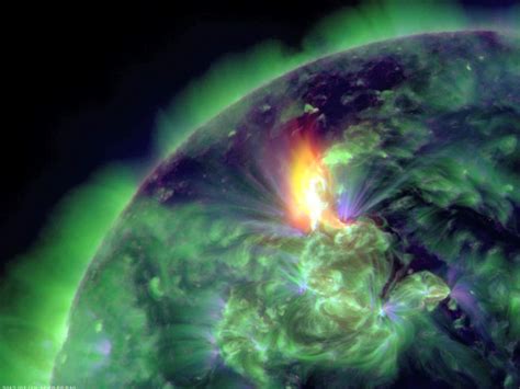 Spectacular Solar Storm Reaches Earth Cbs News