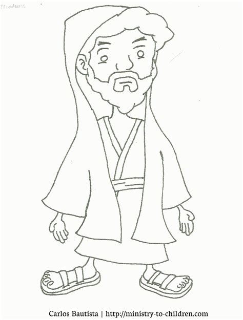 Peter Heals A Beggar Coloring Page Coloring Pages