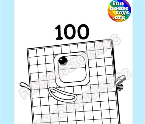 View 18 Numberblocks Coloring Pages 1 100 Financialservices25abc