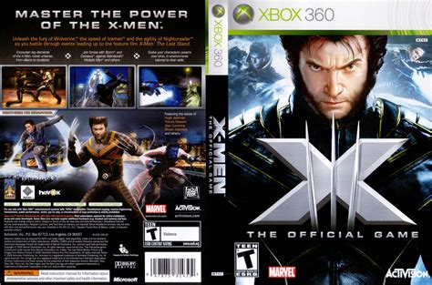 Tudo Capas 5 X Men 3 The Official Game Capa Game Xbox 360