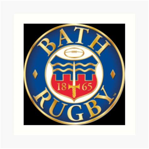 Bath Rugby Art Prints Redbubble