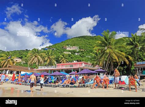 Cane Garden Bay Tortola Stock Photo Alamy