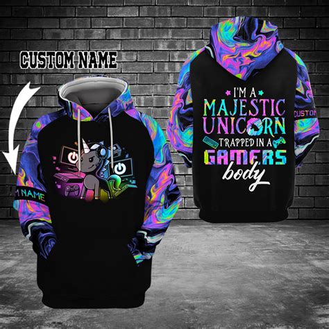 Gamer Im A Majestic Unicorn Trapped In A Gamers Body Personalized