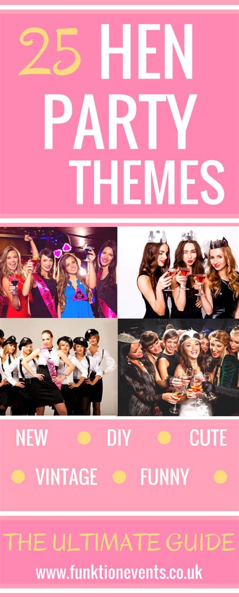 80 Hen Party Themes Classy And Unique Ideas For 2020 Hens Party