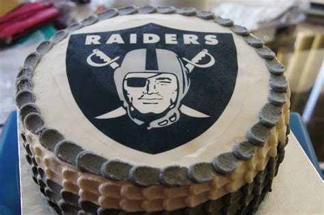 The Novice Goddess Kitchen Oakland Raiders Birthday Cake