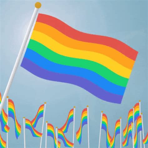 Very large and small sizes, heart shaped flag and more. Gay Pride Rainbow GIF by evite - Find & Share on GIPHY