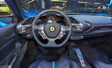 The ferrari 488 pista spider sports the most powerful v8 engine in maranello history which was also named the interior has a distinctively spare racing feel. Ferrari 488 Spider - Official Video and Photo Gallery - X Auto
