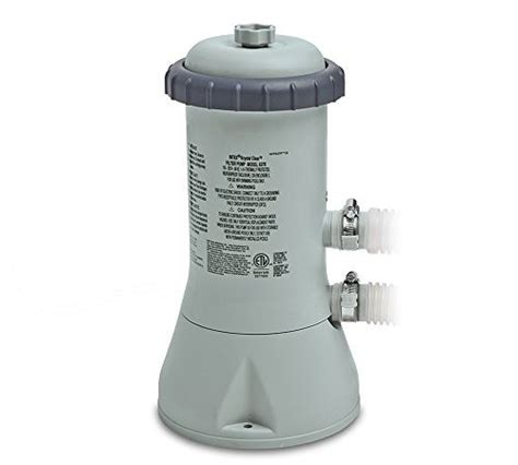 Intex Krystal Clear Cartridge Filter Pump For Above Ground Pools 1000