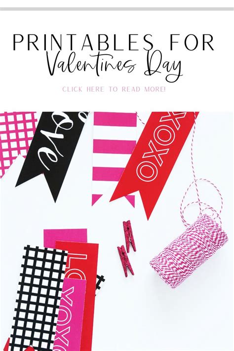 24 Amazing Valentines Day Printables Classy Clutter Valentines