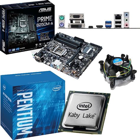 Components4all Intel Kaby Lake Pentium G4620 37ghz Cpu Asus Prime