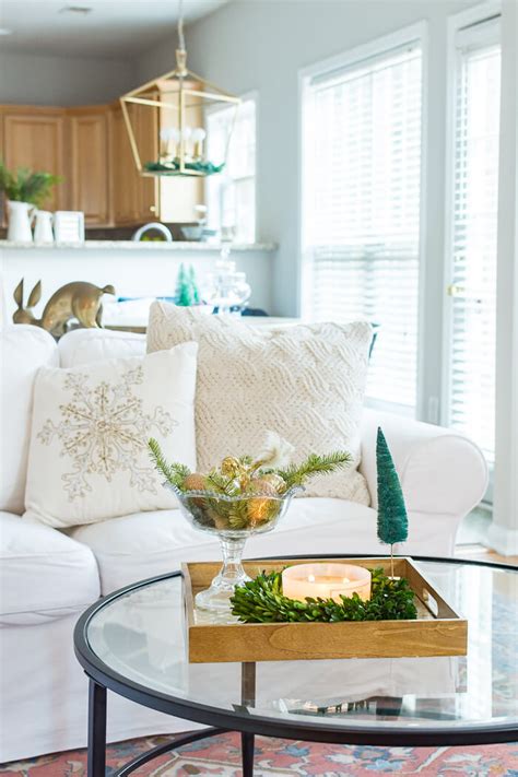 Coffee Table Christmas Decor The Home I Create