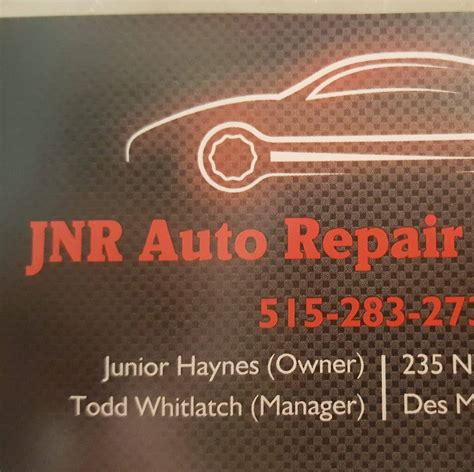 J N R Auto Repair And Glass Des Moines Ia