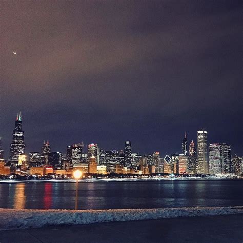 Even On A Cold Snowy Winter Night Chicago You Are