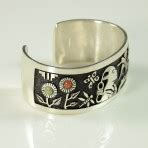 Silver Bracelet By Philbert Begay Hoel S Indian Shop