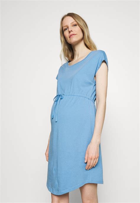 Only Maternity Olmmay Dress Jersey Dress Allurelight Blue
