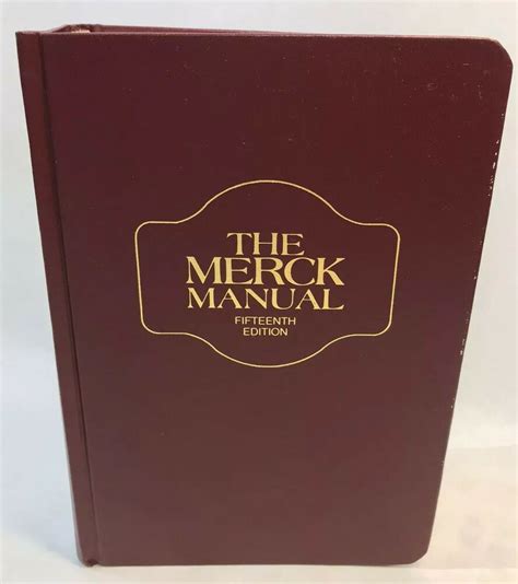 Merck Manual 20th Edition