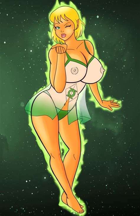 Comic Book Big Breasts Arisia Rrab Green Lantern Porn Luscious