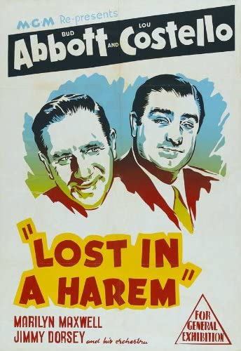 Lost In A Harem 11x17 Inch 28 X 44 Cm Movie Poster Uk