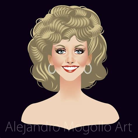 5 Portraits Inspired By Olivia Newton John Grease Musical Film