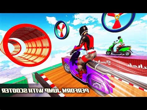 You asked for it and here it is, the ryan williams bmx scooter(booter) vs mega ramp! Scooter Stunts 3D Mega Ramp Stunt Bike Game - Extreme Gt Racing Stunt - Android GamePlay - Kids ...