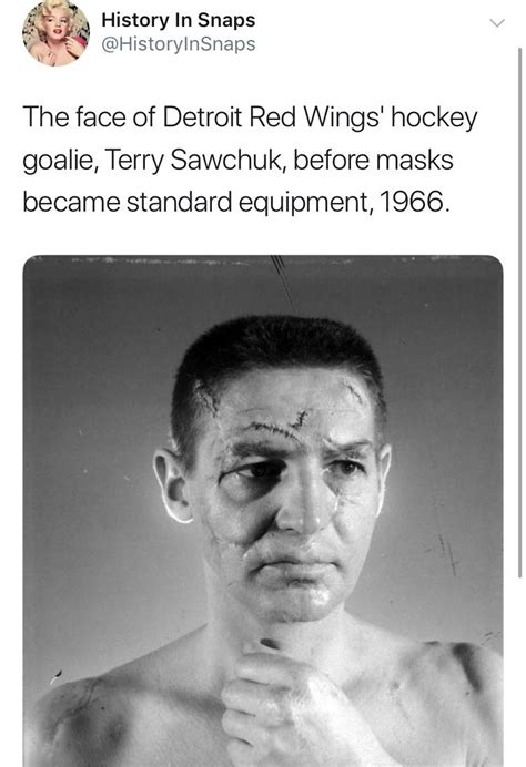 History Photo Terry Sawchuk History In Snaps The Face Of Detroit