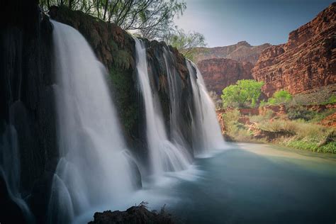 New Navajo Falls Grand Canyon Arizona Photograph By Ryan Kelehar Pixels