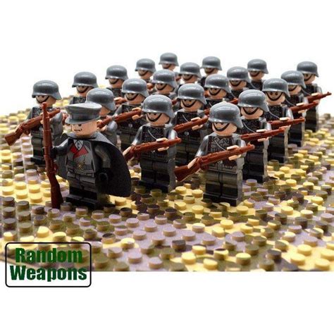21pcsset Ww2 Army Military Japan Troops Soldiers Infantry Minifigures