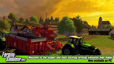 Farming Simulator 2013 The 1 Farming Simulation Game Youtube
