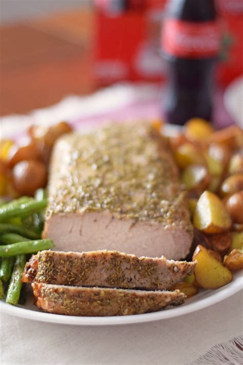 Because of its size, pork loin benefits from roasting at a slightly lower temperature than you'd cook pork tenderloin. Roasted Pork Loin with Potatoes