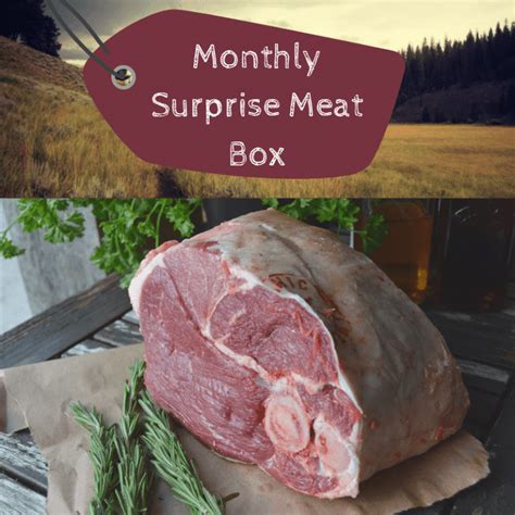 Monthly Surprise Subscription Box Primal Meats