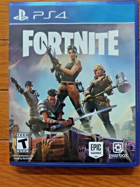 Fortnite Sony Playstation 4 2017 Ps4 Game 4495 End Date Monday