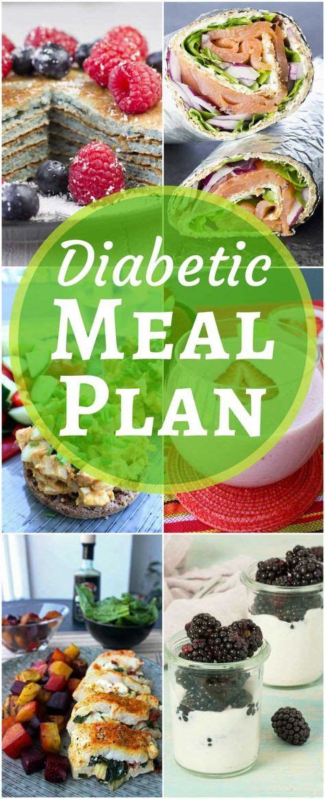 7 Day Diabetes Meal Plan With Printable Grocery List Healthy