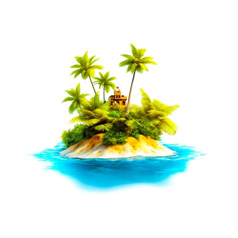 Tropical Islands Resort Beach Generative Ai 26751514 Png