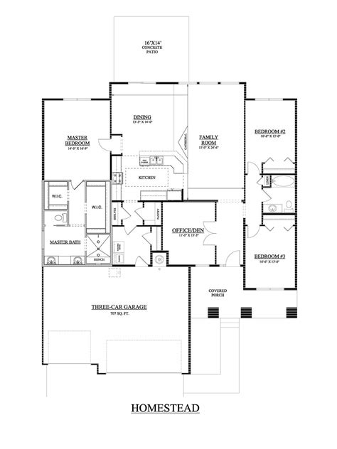 The Homestead Floor Plans Listings Ryn Built Homes