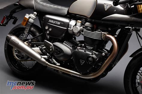 Triumph's 2019 thruxton tfc is a special edition model that will sell for $21,500. Triumph Thruxton TFC | Triumph Factory Custom limited ...