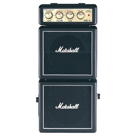 Marshall Ms 4 Full Stack Mini Guitar Amplifier