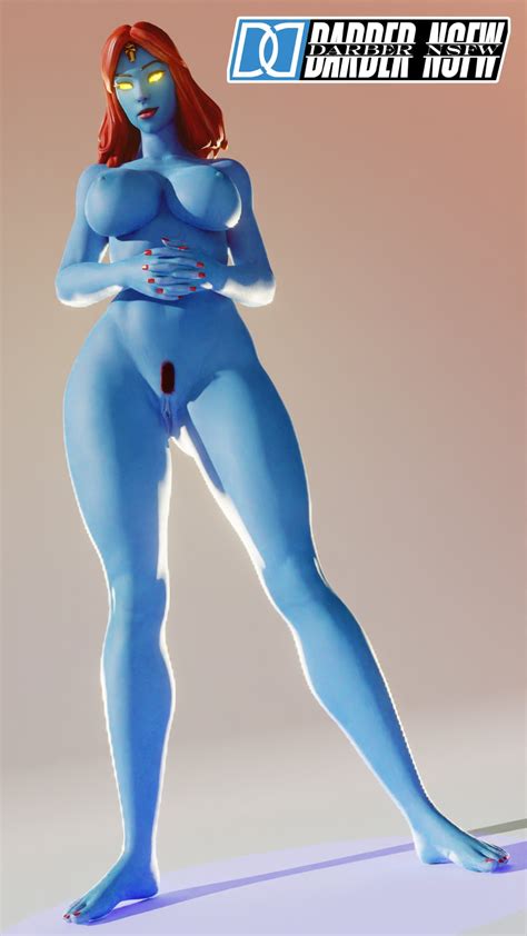 Rule 34 3d Blue Skin Breasts Darbernsfw Epic Games Female Fortnite