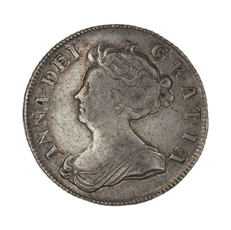 Coin 1 Shilling Queen Anne England Great Britain 1705